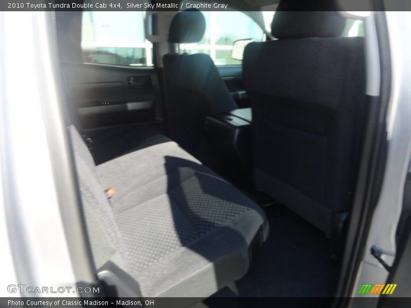 Silver Sky Metallic / Graphite Gray 2010 Toyota Tundra Double Cab 4x4