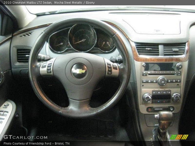 Mocha Steel Metallic / Ebony 2010 Chevrolet Malibu LTZ Sedan