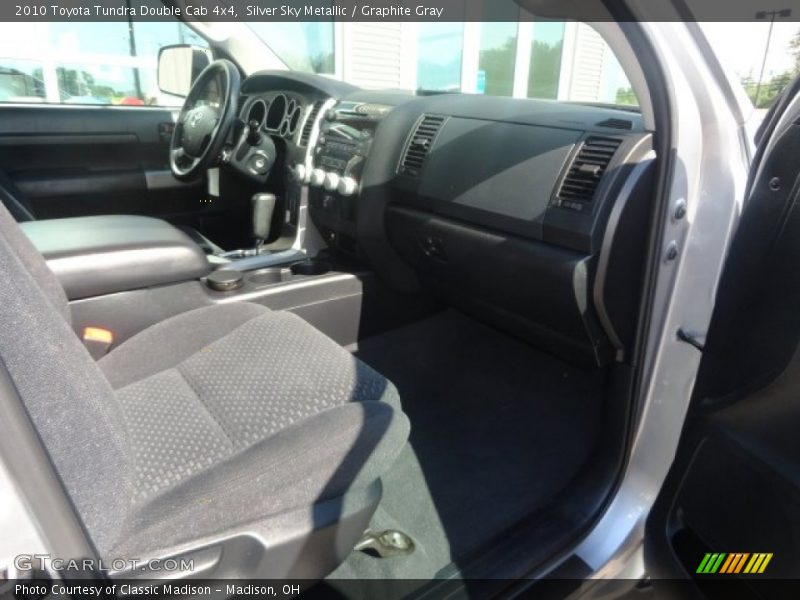Silver Sky Metallic / Graphite Gray 2010 Toyota Tundra Double Cab 4x4