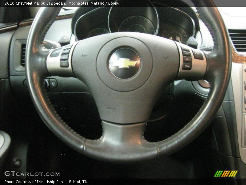 Mocha Steel Metallic / Ebony 2010 Chevrolet Malibu LTZ Sedan