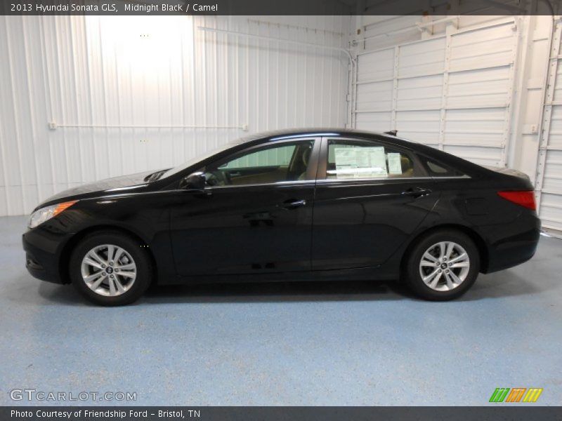 Midnight Black / Camel 2013 Hyundai Sonata GLS