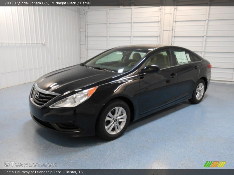 Midnight Black / Camel 2013 Hyundai Sonata GLS