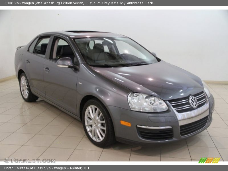 Front 3/4 View of 2008 Jetta Wolfsburg Edition Sedan