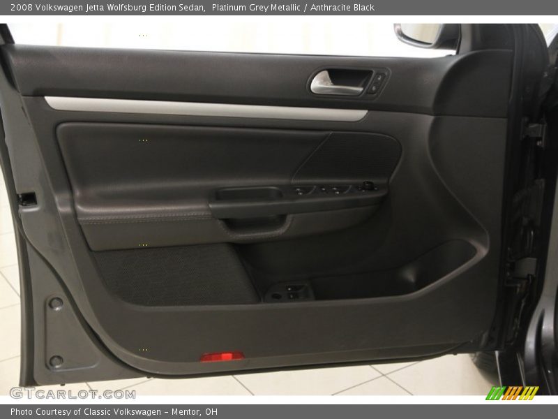 Door Panel of 2008 Jetta Wolfsburg Edition Sedan