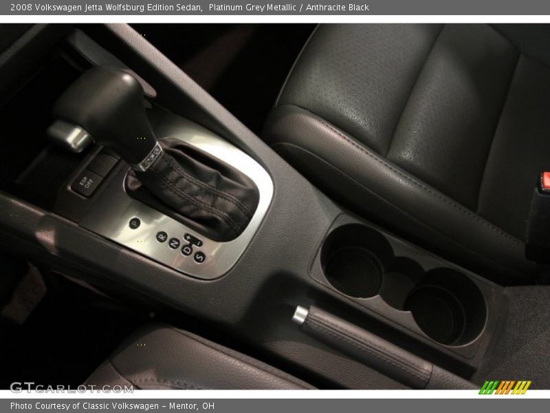 Platinum Grey Metallic / Anthracite Black 2008 Volkswagen Jetta Wolfsburg Edition Sedan