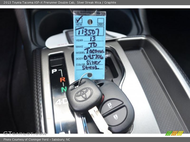 Silver Streak Mica / Graphite 2013 Toyota Tacoma XSP-X Prerunner Double Cab