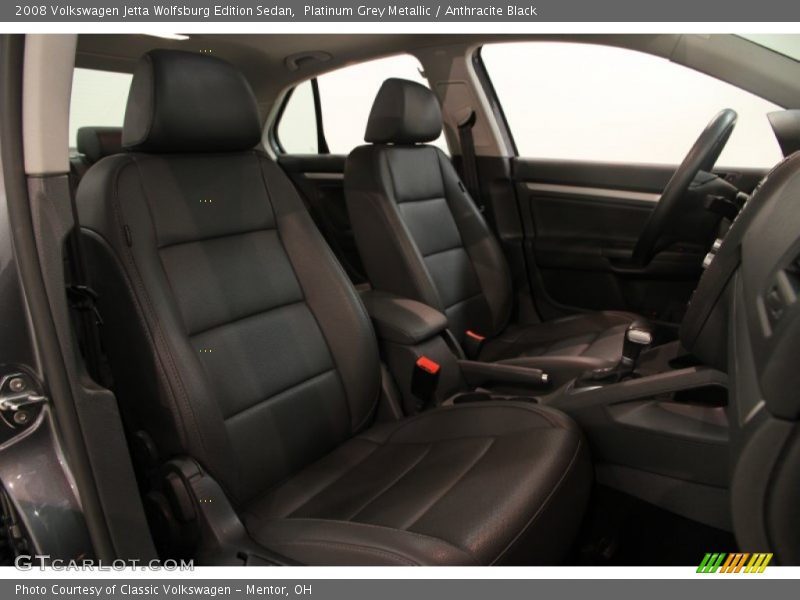 Platinum Grey Metallic / Anthracite Black 2008 Volkswagen Jetta Wolfsburg Edition Sedan
