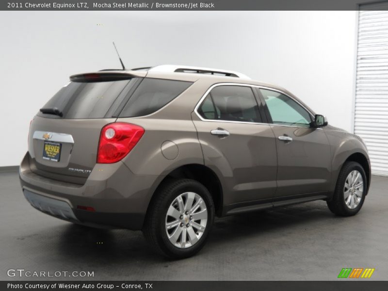 Mocha Steel Metallic / Brownstone/Jet Black 2011 Chevrolet Equinox LTZ