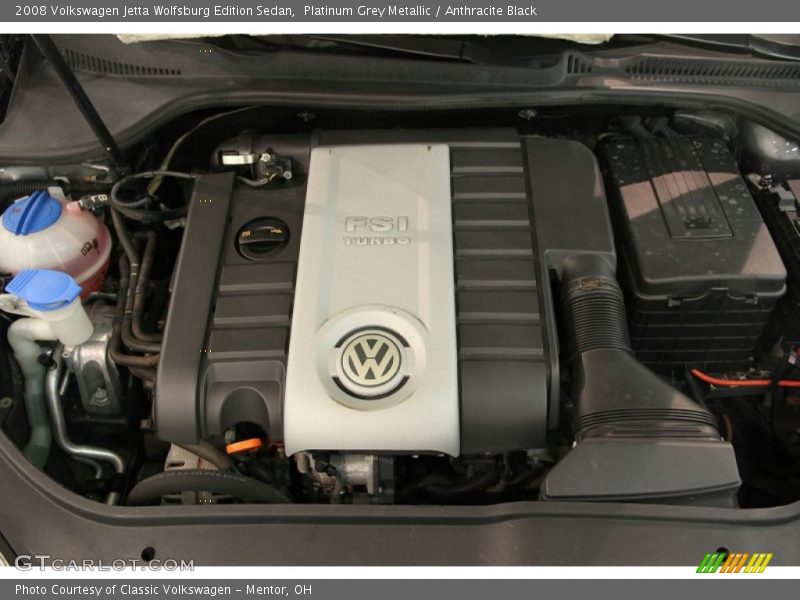  2008 Jetta Wolfsburg Edition Sedan Engine - 2.0 Liter Turbocharged DOHC 16-Valve 4 Cylinder