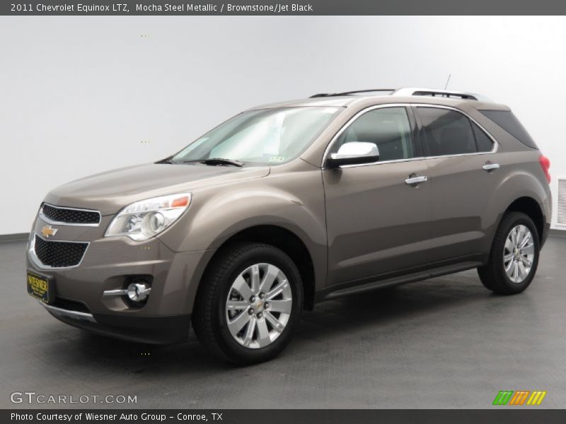 Mocha Steel Metallic / Brownstone/Jet Black 2011 Chevrolet Equinox LTZ