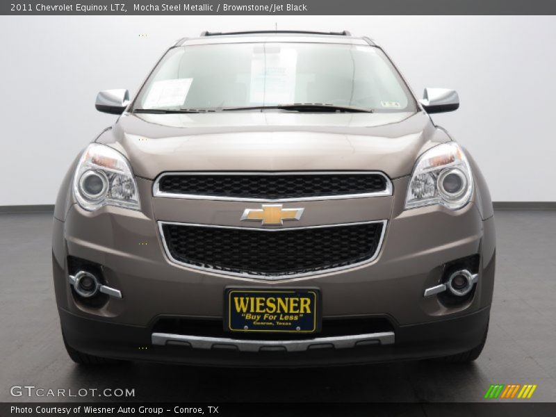 Mocha Steel Metallic / Brownstone/Jet Black 2011 Chevrolet Equinox LTZ