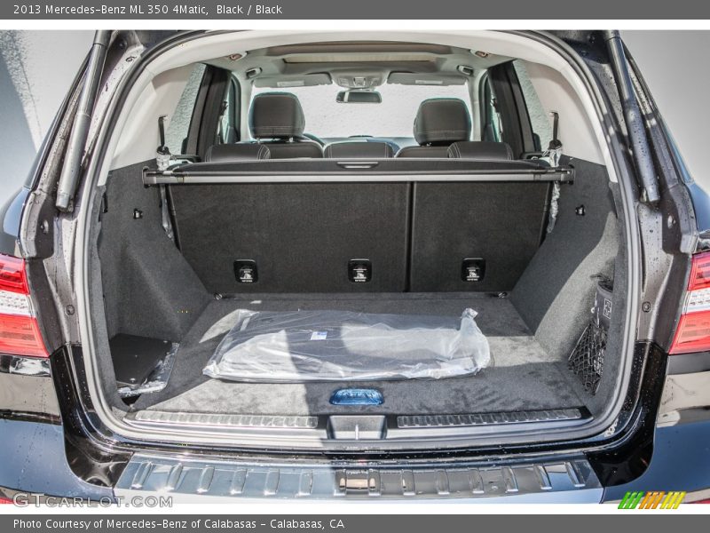 Black / Black 2013 Mercedes-Benz ML 350 4Matic