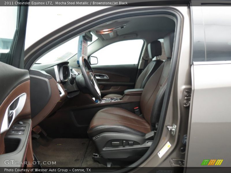 Front Seat of 2011 Equinox LTZ