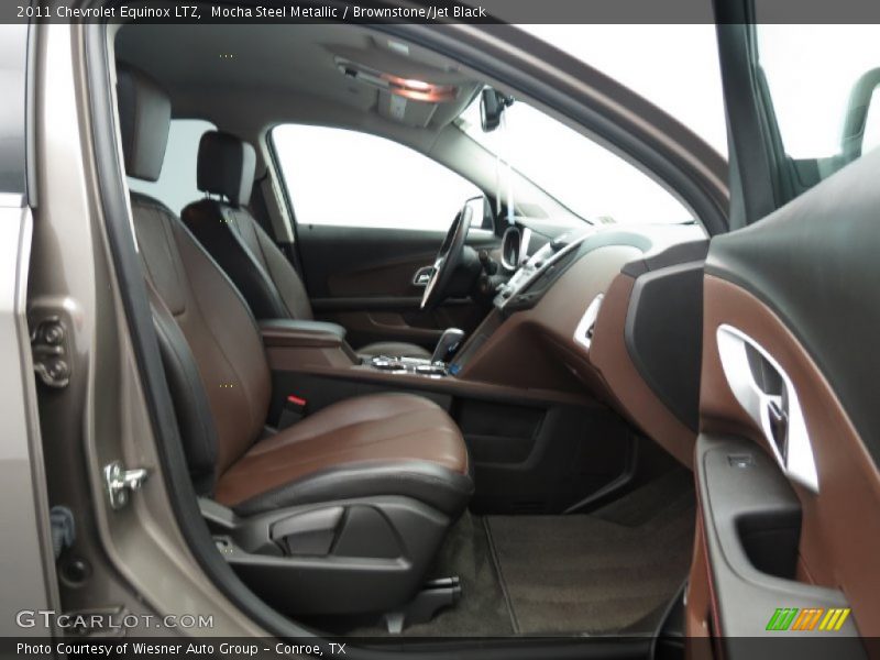 Mocha Steel Metallic / Brownstone/Jet Black 2011 Chevrolet Equinox LTZ