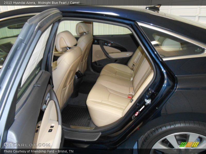 Midnight Blue Pearl / Camel 2013 Hyundai Azera