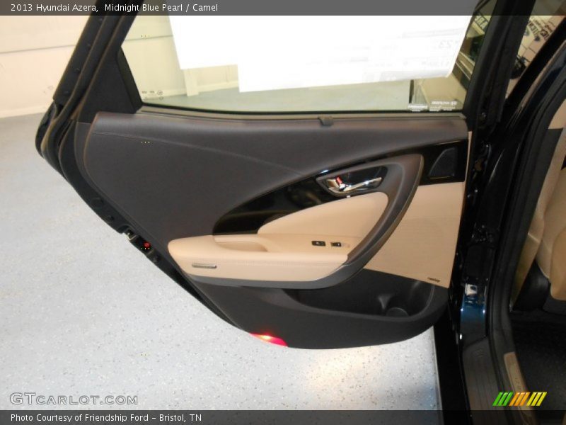 Midnight Blue Pearl / Camel 2013 Hyundai Azera