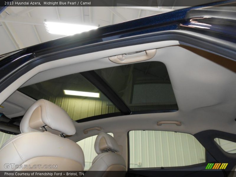 Midnight Blue Pearl / Camel 2013 Hyundai Azera