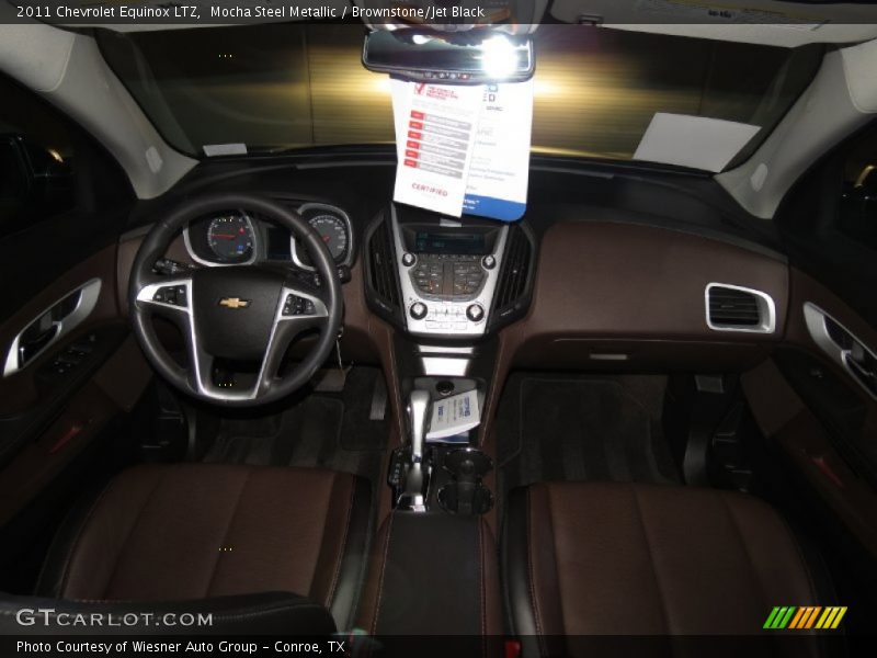 Mocha Steel Metallic / Brownstone/Jet Black 2011 Chevrolet Equinox LTZ
