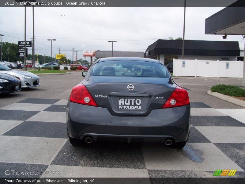 Ocean Gray / Charcoal 2012 Nissan Altima 2.5 S Coupe