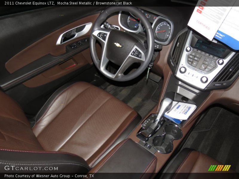 Mocha Steel Metallic / Brownstone/Jet Black 2011 Chevrolet Equinox LTZ