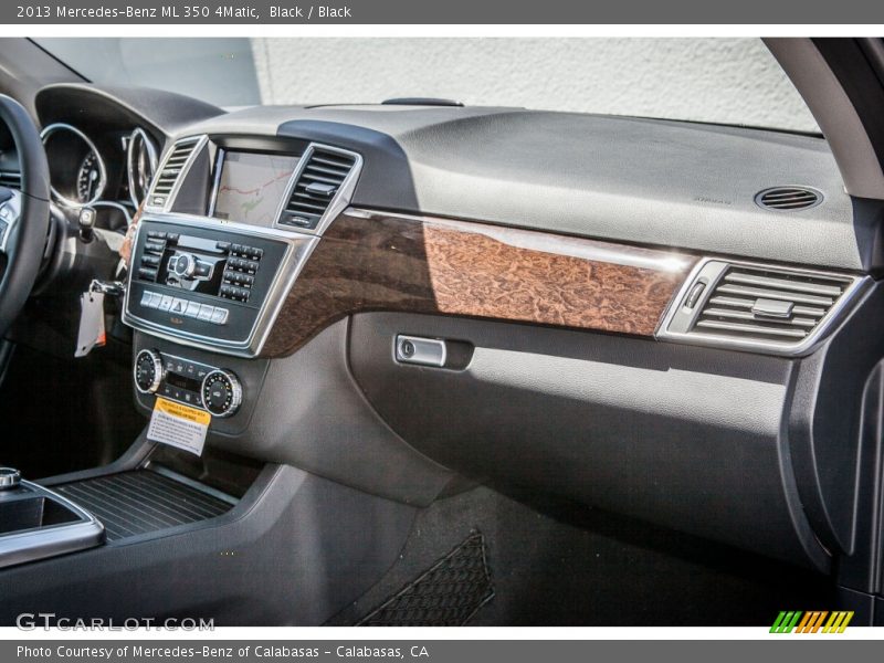 Black / Black 2013 Mercedes-Benz ML 350 4Matic