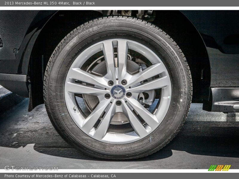 Black / Black 2013 Mercedes-Benz ML 350 4Matic