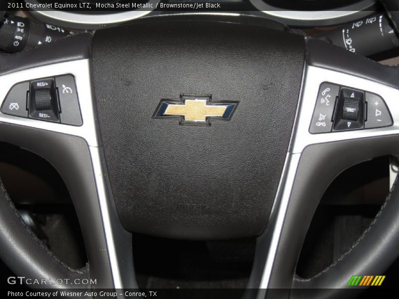 Mocha Steel Metallic / Brownstone/Jet Black 2011 Chevrolet Equinox LTZ