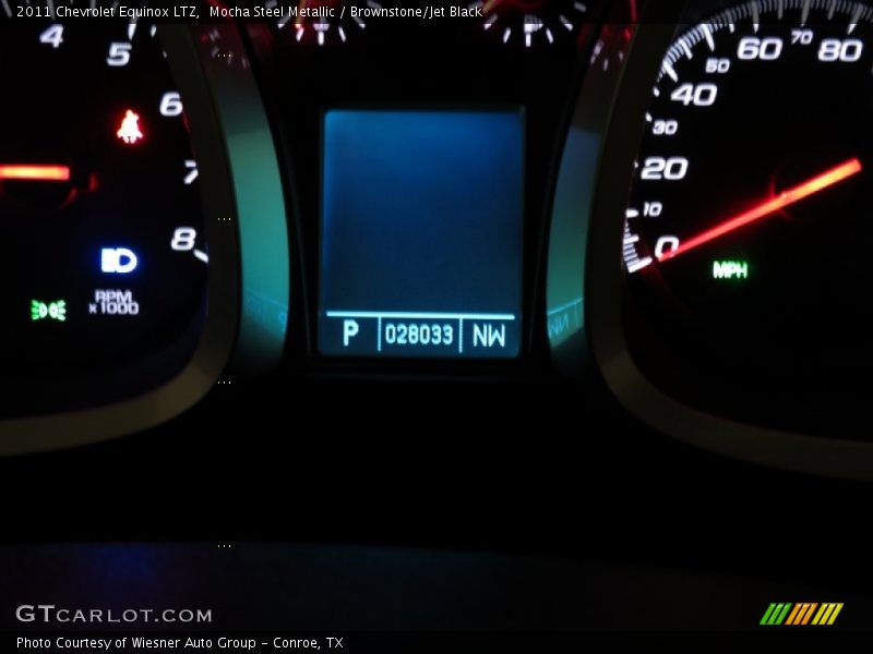 Mocha Steel Metallic / Brownstone/Jet Black 2011 Chevrolet Equinox LTZ