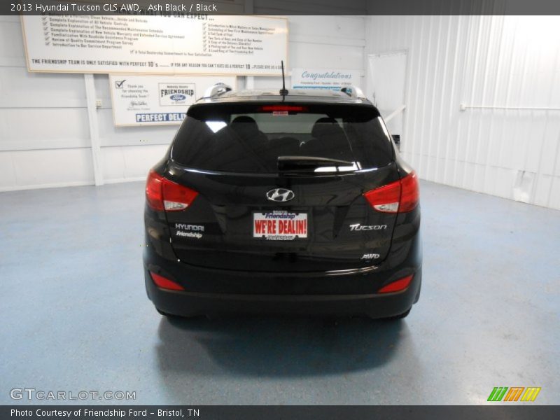 Ash Black / Black 2013 Hyundai Tucson GLS AWD