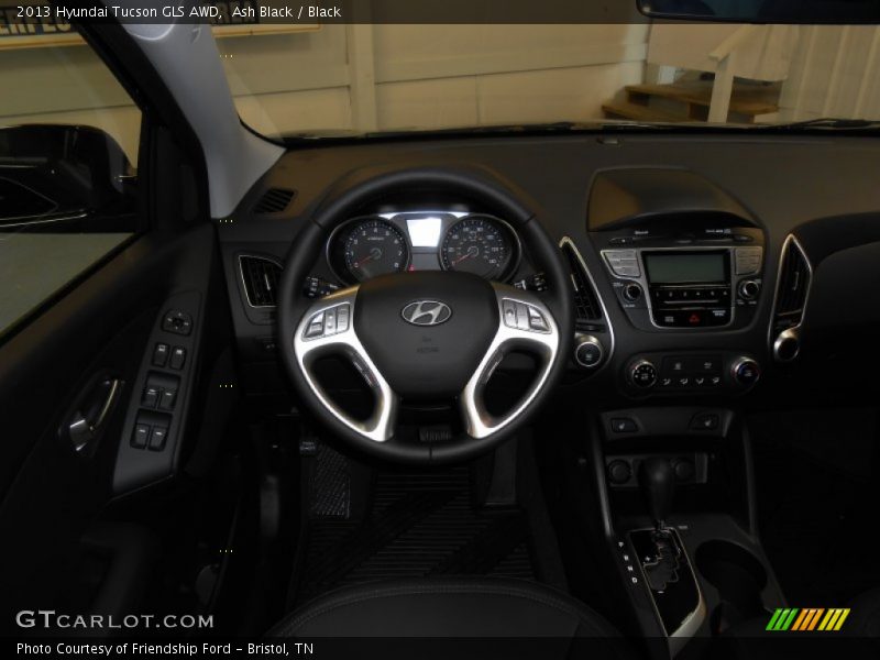 Ash Black / Black 2013 Hyundai Tucson GLS AWD