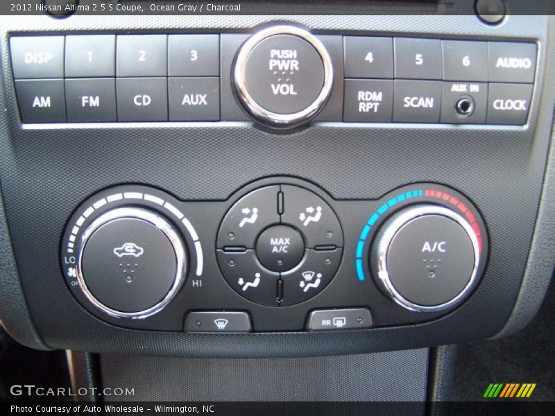 Ocean Gray / Charcoal 2012 Nissan Altima 2.5 S Coupe