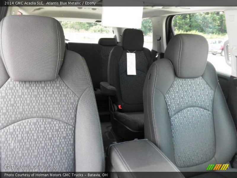 Atlantis Blue Metallic / Ebony 2014 GMC Acadia SLE