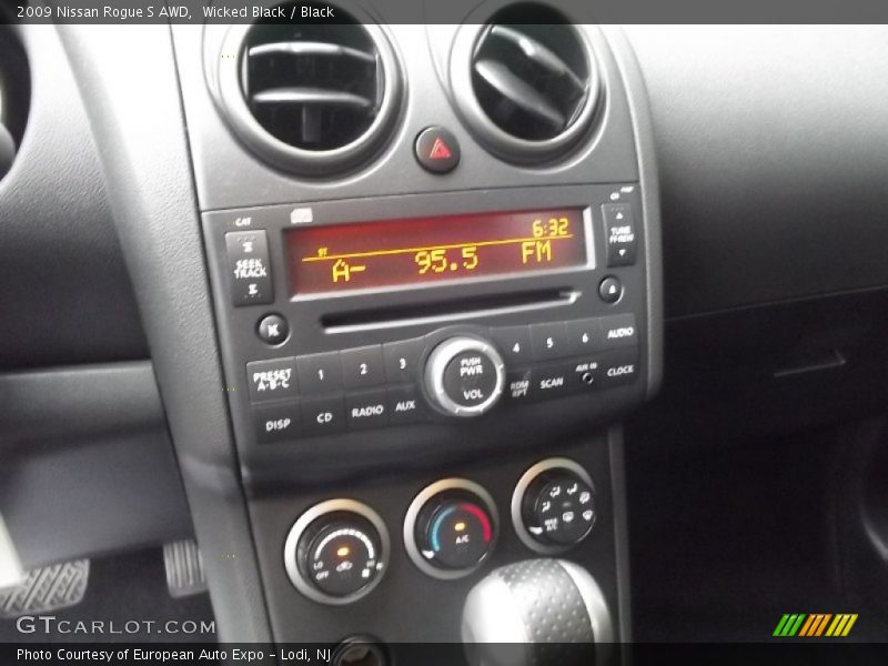 Wicked Black / Black 2009 Nissan Rogue S AWD