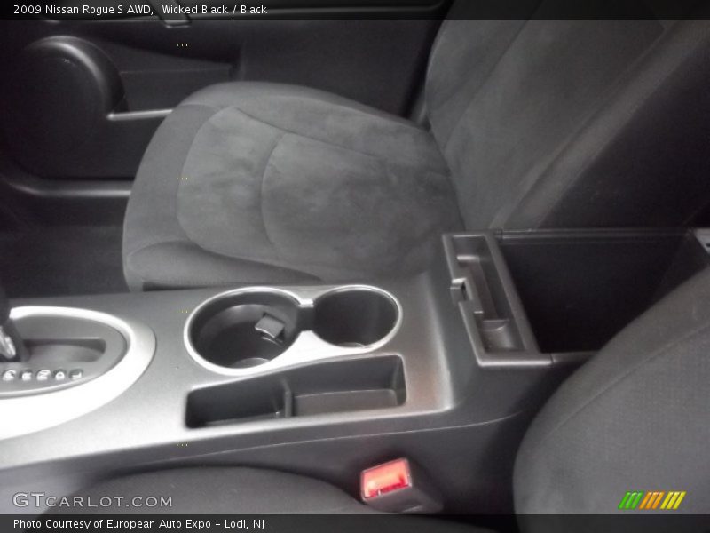 Wicked Black / Black 2009 Nissan Rogue S AWD