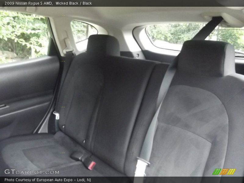 Wicked Black / Black 2009 Nissan Rogue S AWD