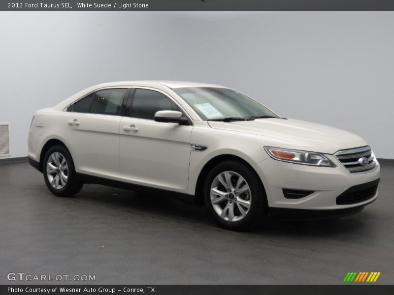 White Suede / Light Stone 2012 Ford Taurus SEL