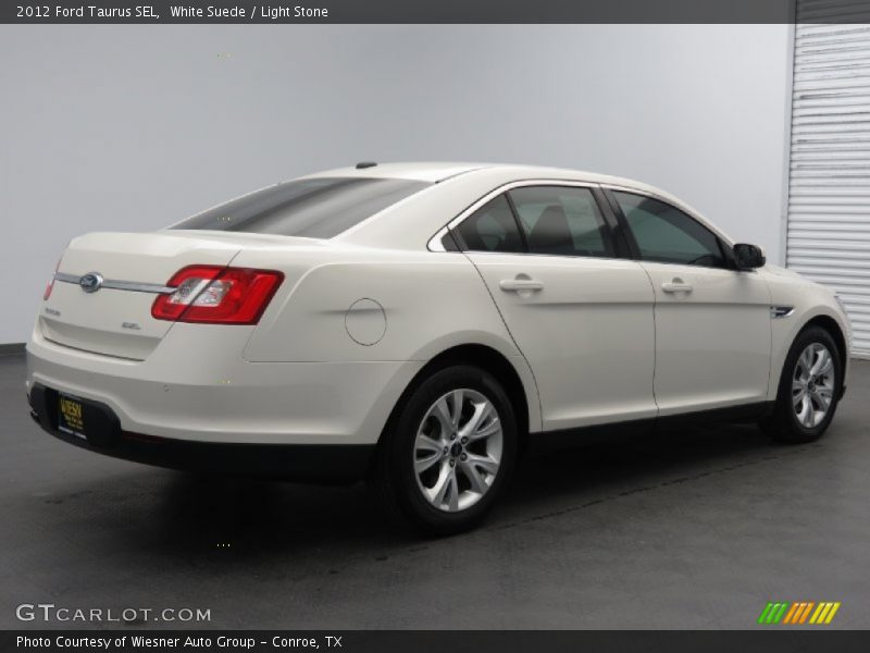 White Suede / Light Stone 2012 Ford Taurus SEL