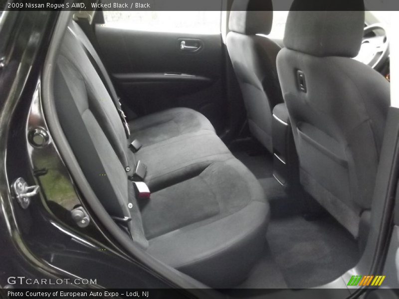 Wicked Black / Black 2009 Nissan Rogue S AWD