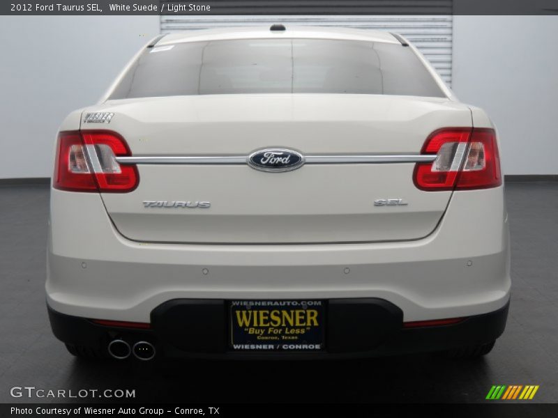 White Suede / Light Stone 2012 Ford Taurus SEL