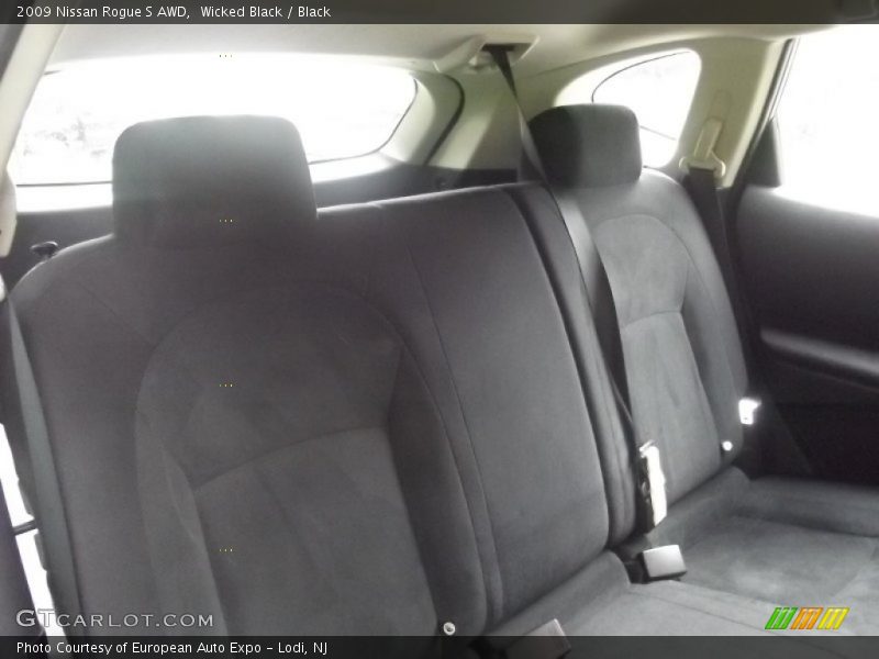 Wicked Black / Black 2009 Nissan Rogue S AWD