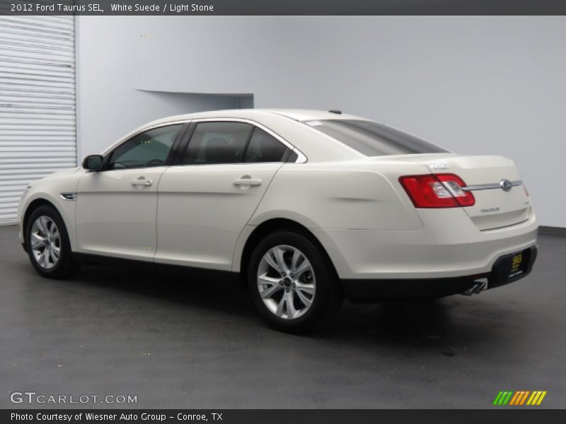 White Suede / Light Stone 2012 Ford Taurus SEL