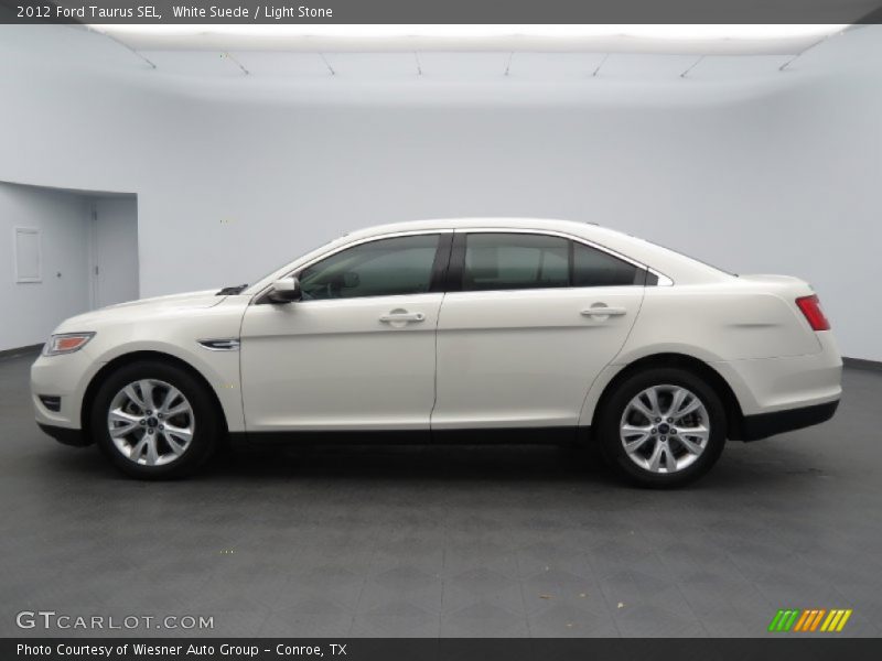 White Suede / Light Stone 2012 Ford Taurus SEL