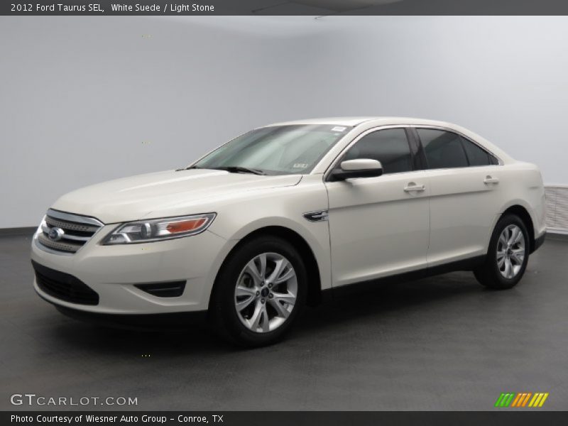 White Suede / Light Stone 2012 Ford Taurus SEL