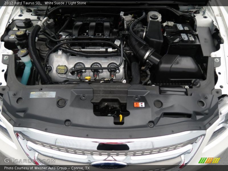 White Suede / Light Stone 2012 Ford Taurus SEL