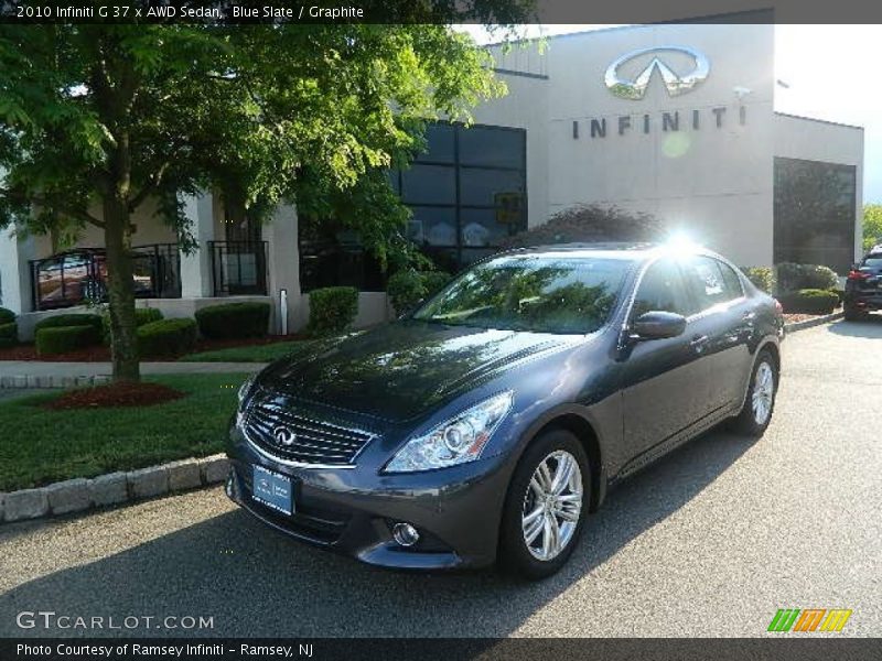 Blue Slate / Graphite 2010 Infiniti G 37 x AWD Sedan