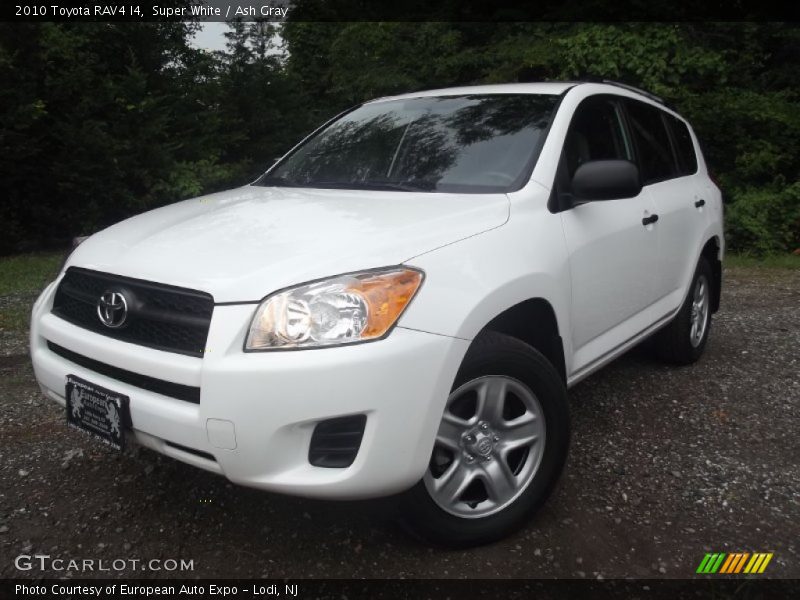 Super White / Ash Gray 2010 Toyota RAV4 I4