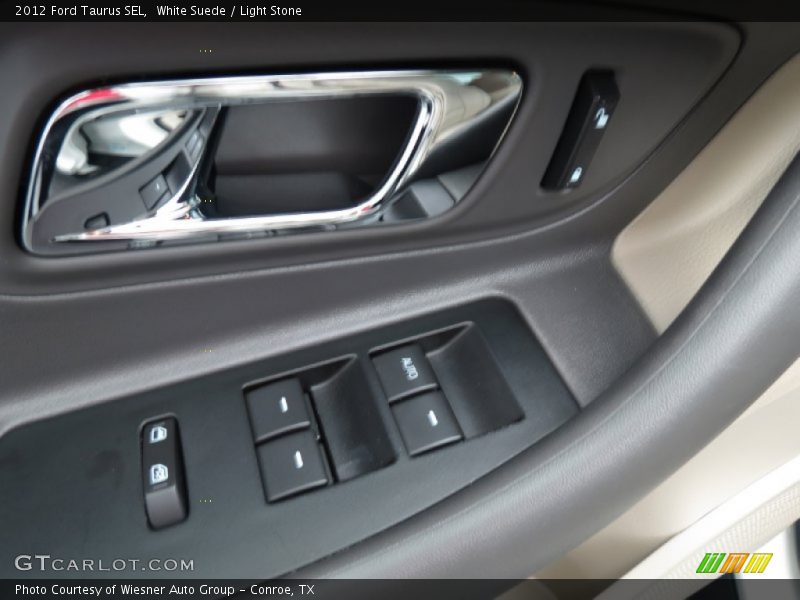 White Suede / Light Stone 2012 Ford Taurus SEL