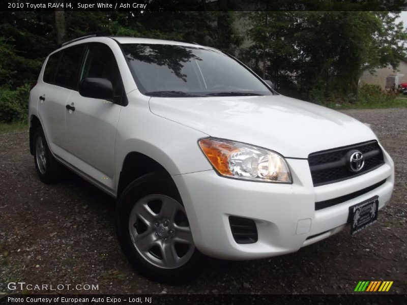 Super White / Ash Gray 2010 Toyota RAV4 I4