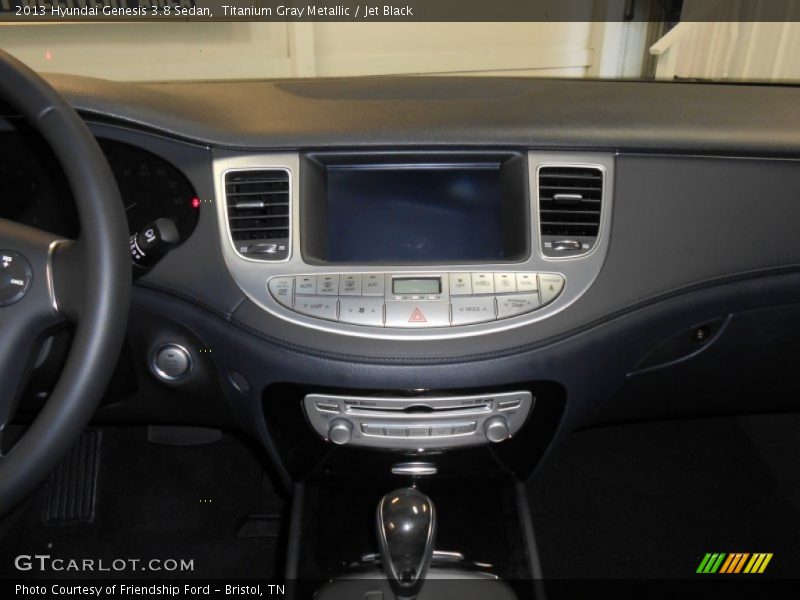 Titanium Gray Metallic / Jet Black 2013 Hyundai Genesis 3.8 Sedan
