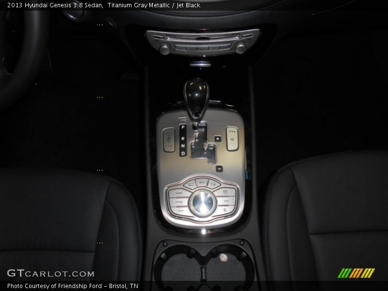 Titanium Gray Metallic / Jet Black 2013 Hyundai Genesis 3.8 Sedan